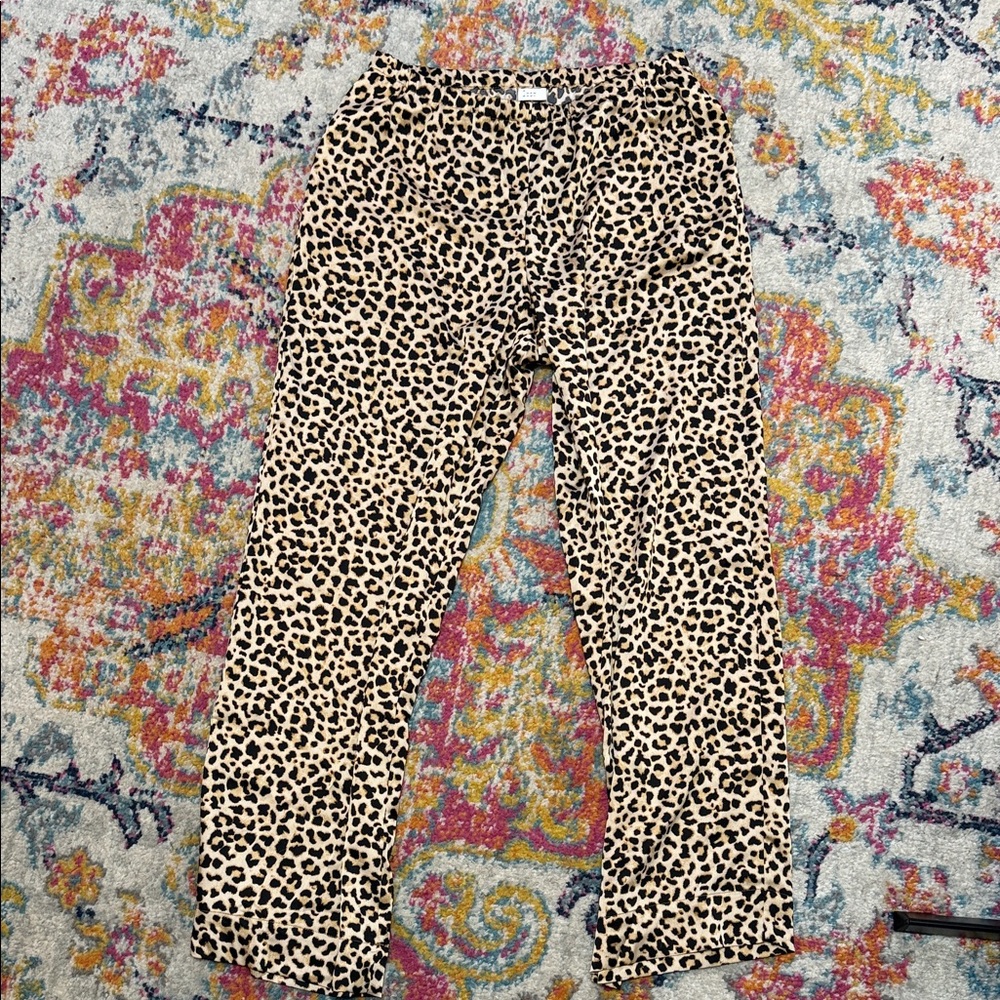 a new day Leopard Print Wide Leg Pants
